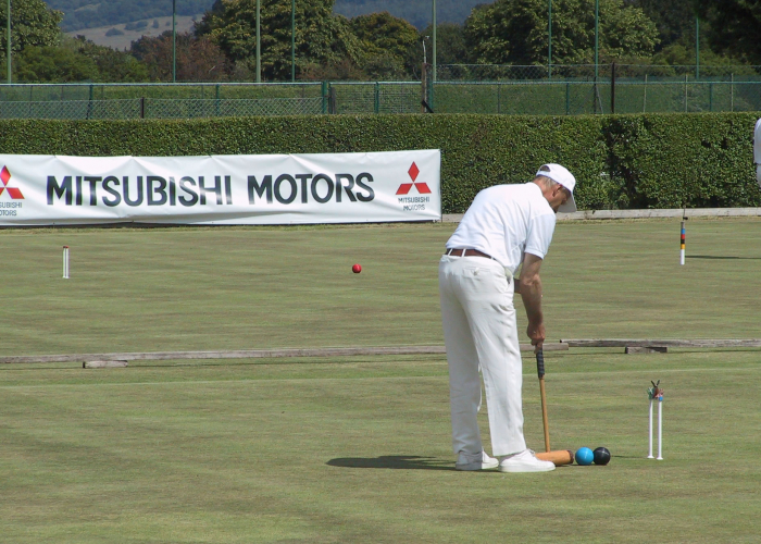 2005 AC World Championship Winner Reg Bamford (ZAF) World Croquet