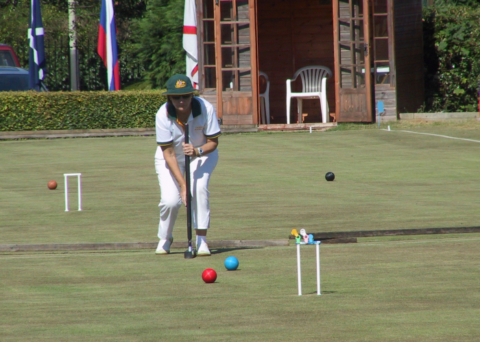 2005 AC World Championship Winner Reg Bamford (ZAF) World Croquet