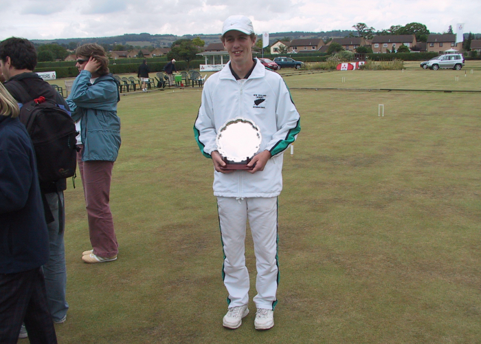 2005 AC World Championship Winner Reg Bamford (ZAF) World Croquet