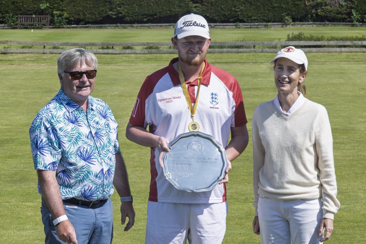 Congratulations Euan Burridge – 2025 European GC Singles Champion