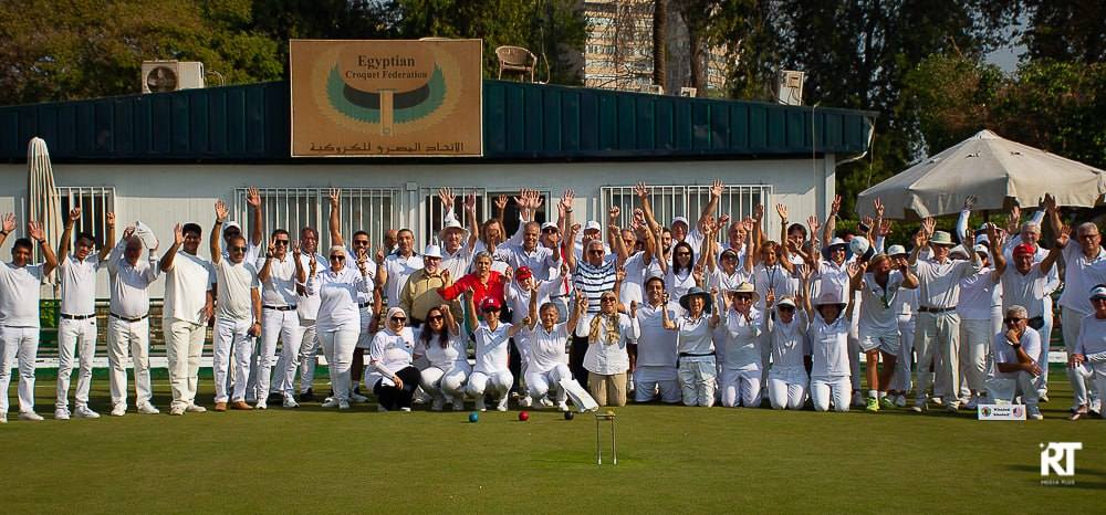Players from all over the world enjoying the hospitality of the 2025 Egyptian Open.